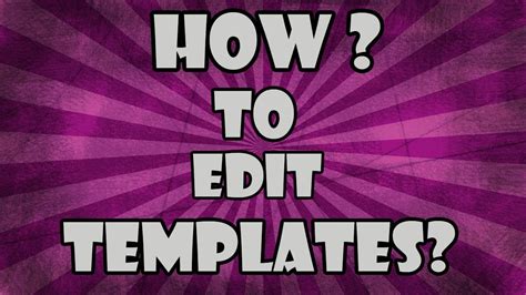 Free templates to edit online .